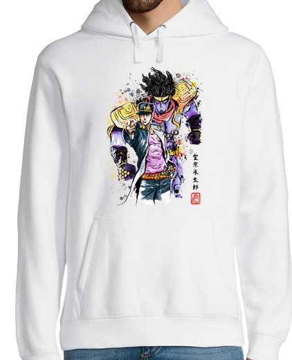 Sweat-shirt À Capuche Pour Homme aquarelle aventure bizarre