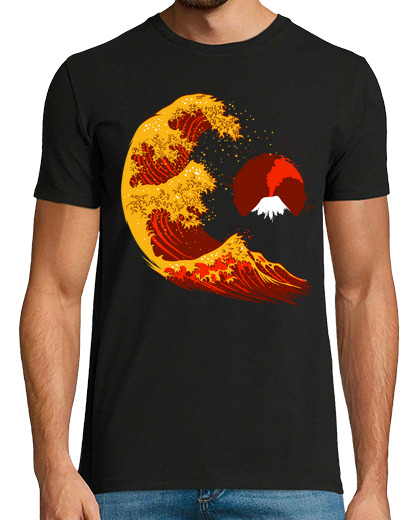 Image of lava wave