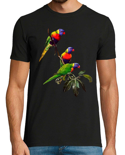 Image of 3 parrots