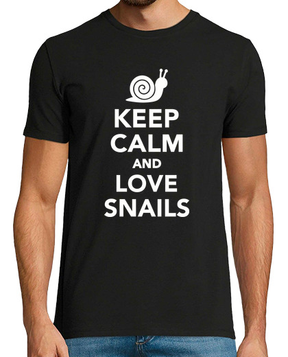 Image of Keep calm and love Snails