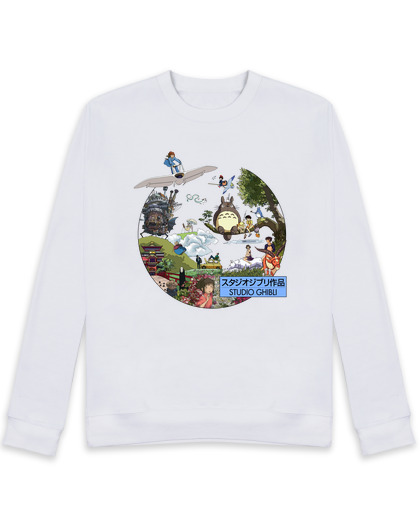 Sweat Unisexe studio ghibli ii - morganaart