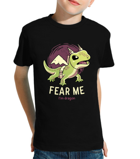 Image of I am a dragon animal kids t shirt