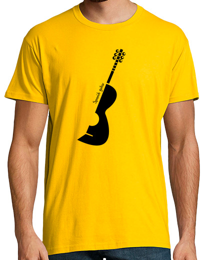 Tee Shirt Homme Manche Courte guitare espagnole