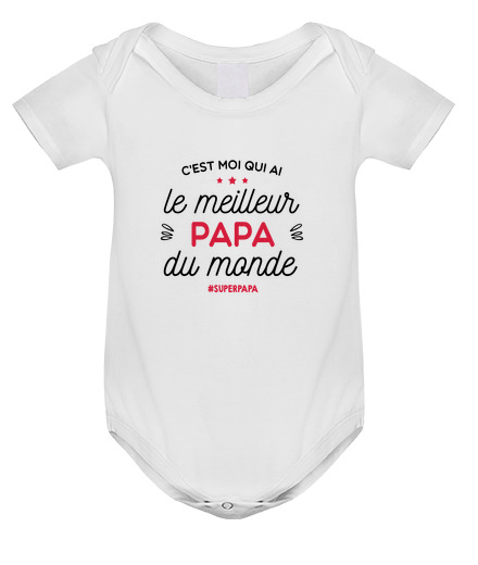 Body Bébé meilleur papa enfant