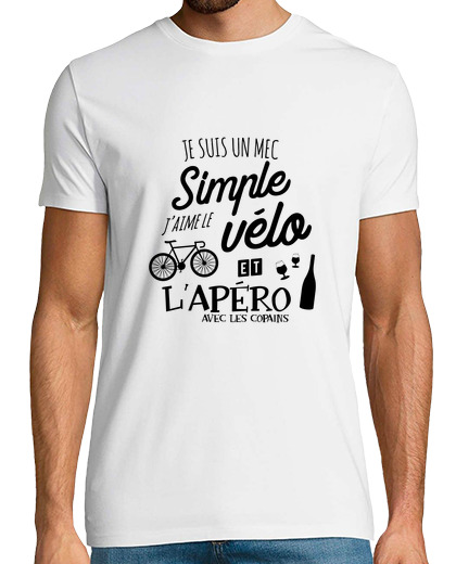 Image of bike and drink with friends