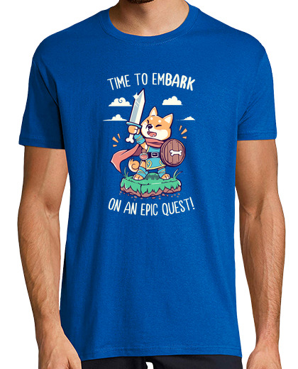 Image of time to embark on an epic quest - mens shirt