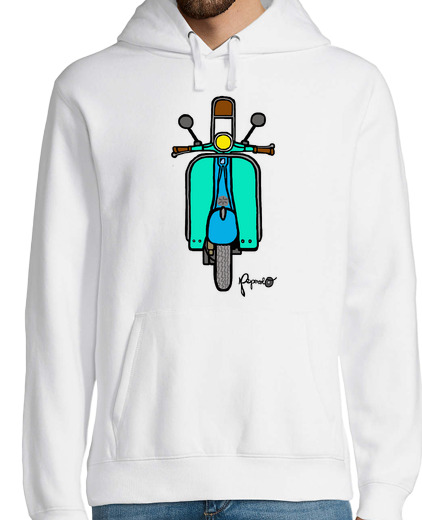 Sudadera Con Capucha Para Hombre Scooter laTostadora