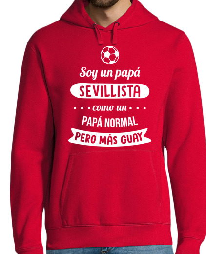 Sweat-shirt À Capuche Pour Homme papa sevillista