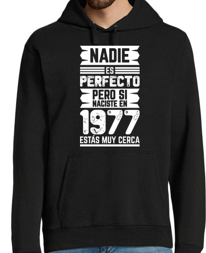 Sweat-shirt À Capuche Pour Homme 1977 na die is perfect