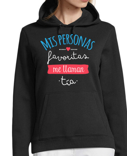 Sweat-shirt À Capuche Pour Femme Mon par son populaires comme moi lla ma