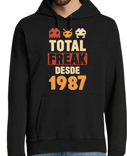 Sweat-shirt À Capuche Pour Homme Total freak depuis 1987