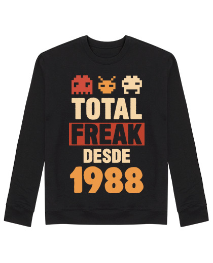 Sweat Unisexe Total freak depuis 1988