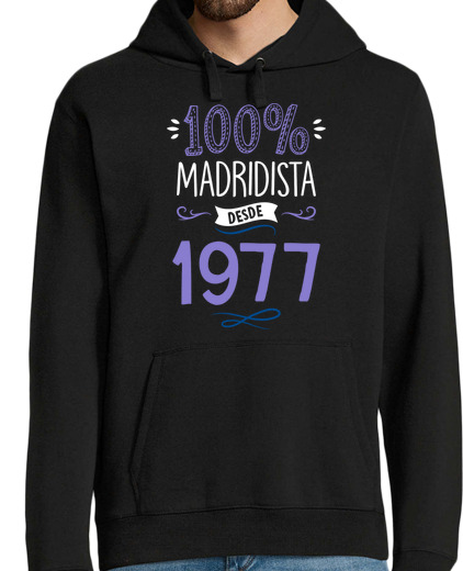 Sweat-shirt À Capuche Pour Homme 100% Real Madrid depuis 1977