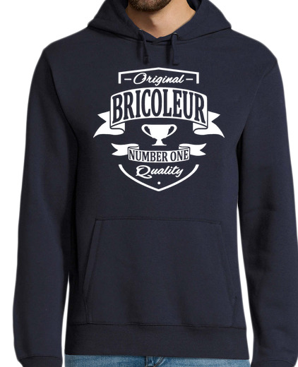 Sweat-shirt À Capuche Pour Homme Bricoleur