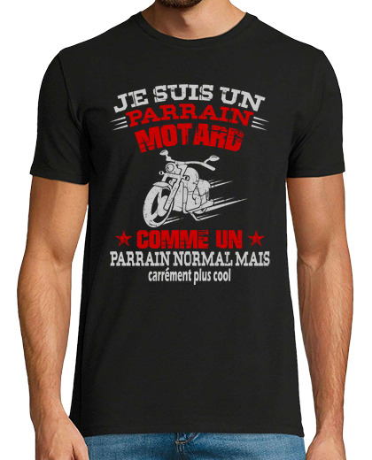 Image of je suis un parrain motard comme un