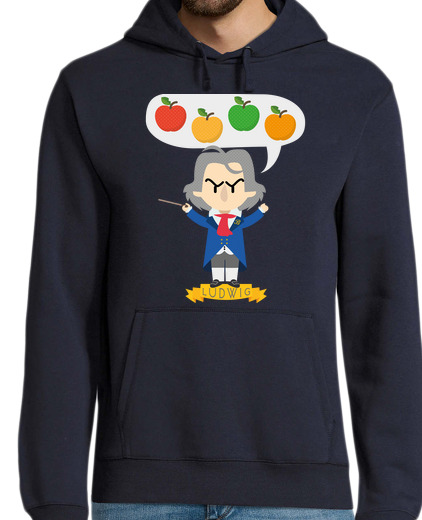 Sweat-shirt À Capuche Pour Homme Beethoven