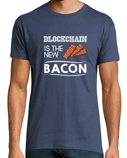 Image of blockchain is the new bacon light