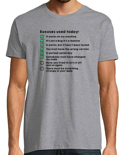 Image of excuses used today
