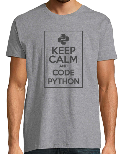 Image of keep calm and code python