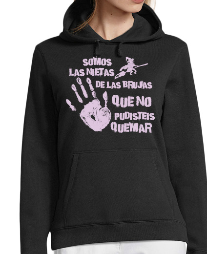 Sweat-shirt À Capuche Pour Femme les petites - filles de les sorcière