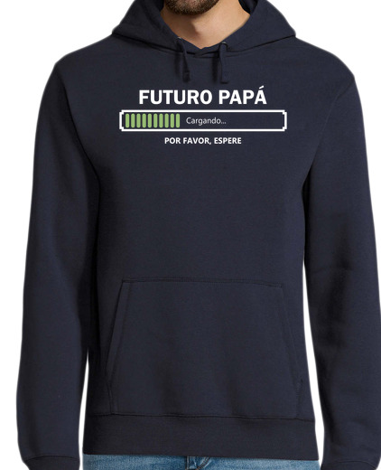 Sweat-shirt À Capuche Pour Homme futur papa