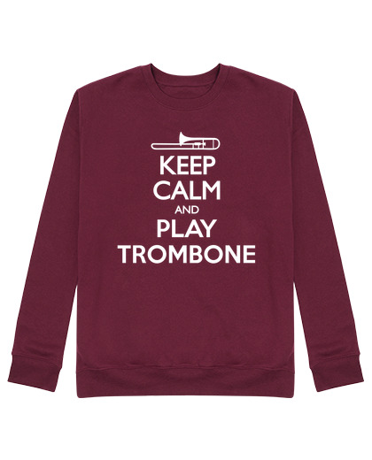 Sweat Unisexe keep calm and trombone