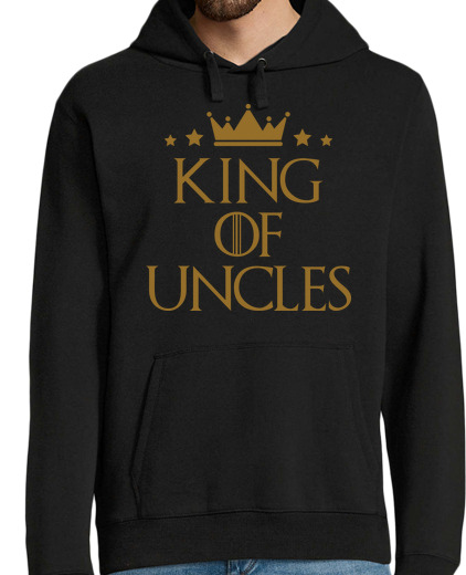 Sweat-shirt À Capuche Pour Homme King of Uncles