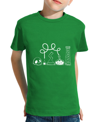 T-shirt bambino manica corta scienza - t-shirt