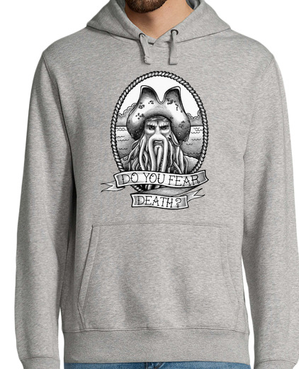 Sweat-shirt À Capuche Pour Homme As-tu peur de la mort?