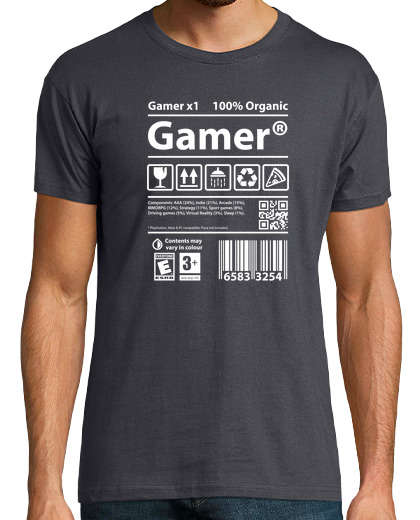 Image of gamer white