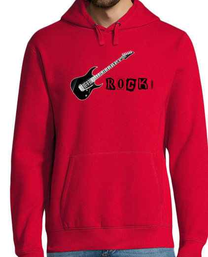 Sudadera Con Capucha Para Hombre Rock guitarra sudadera laTostadora