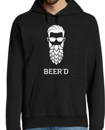 Sweat-shirt À Capuche Pour Homme bière