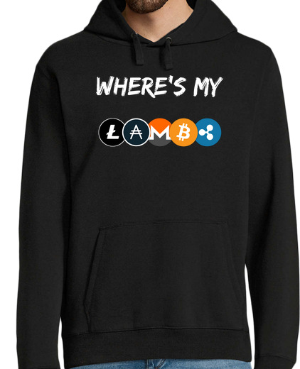 Sweat-shirt À Capuche Pour Homme où est mon lambo