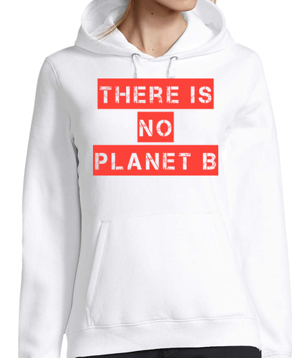 Sweat-shirt À Capuche Pour Femme planète b