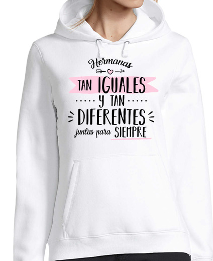 Sweat-shirt À Capuche Pour Femme soeurs