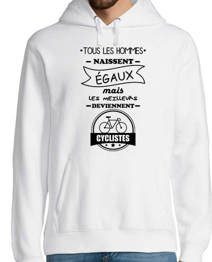 Sweat-shirt À Capuche Pour Homme Tous les hommes,cycliste,vélo,cyclisme