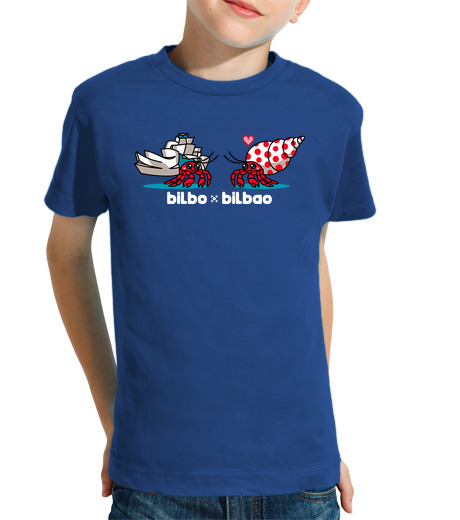 T-shirt bambino manica corta Bilbao