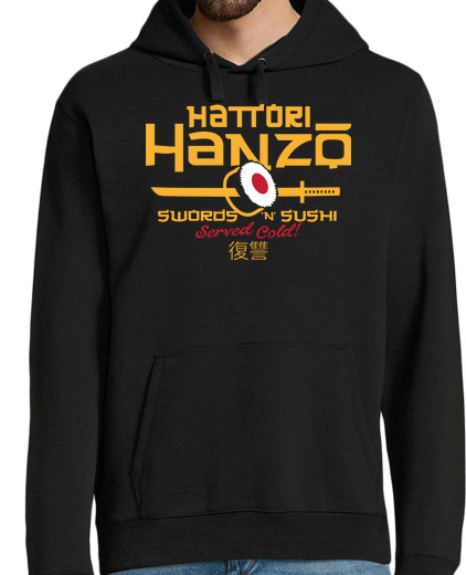 Sweat-shirt À Capuche Pour Homme hattori ont zo ( kill bill )