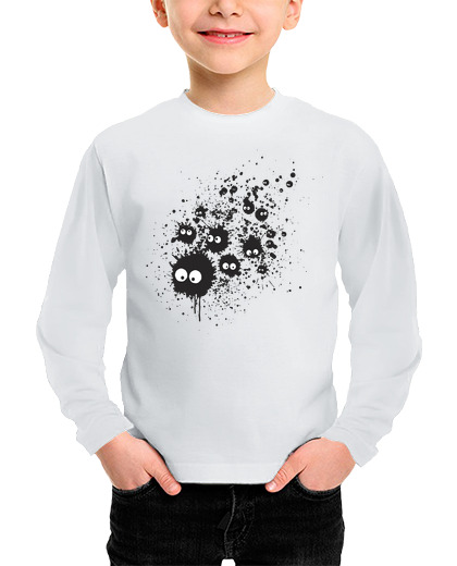 Camiseta Niño Manga Larga Susuwatari Ink laTostadora
