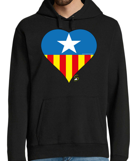 Sweat-shirt À Capuche Pour Homme cor estelada