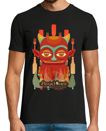 T-shirt uomo manica corta demon men ja39t 2019