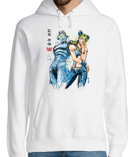 Sweat-shirt À Capuche Pour Homme aquarelle sans pierre