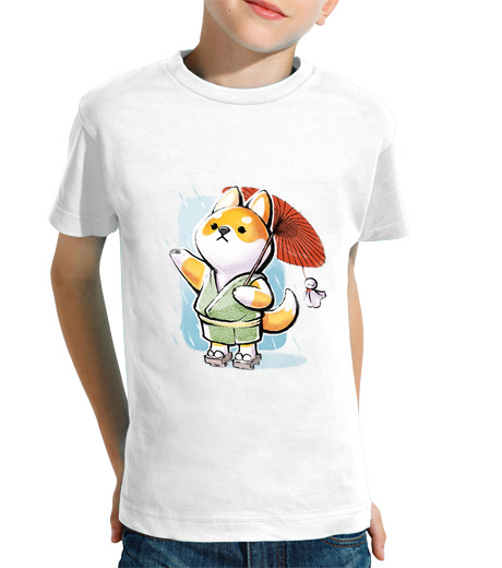 Tee Shirt Pour Enfant Manche Courte Teru Teru Bôzu