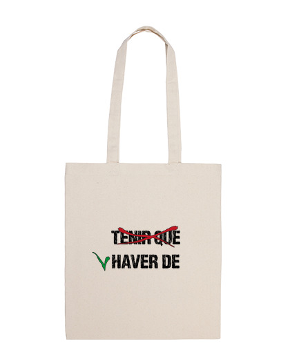 Image of have to - haver de, bossa de cotó