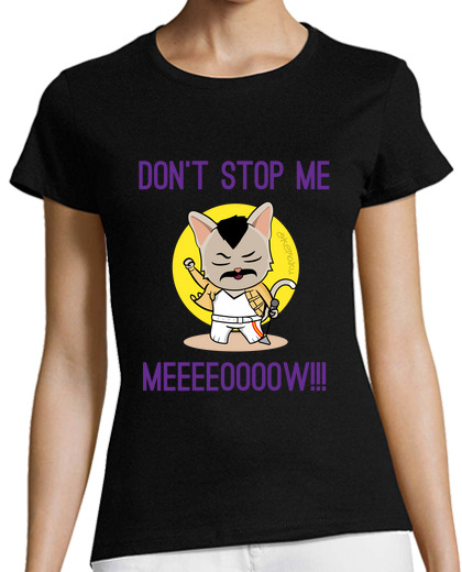 Image of queen parody cat. bohemian rhapsody