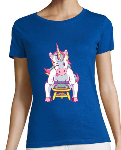 Image of unicorn gamer t-shirt