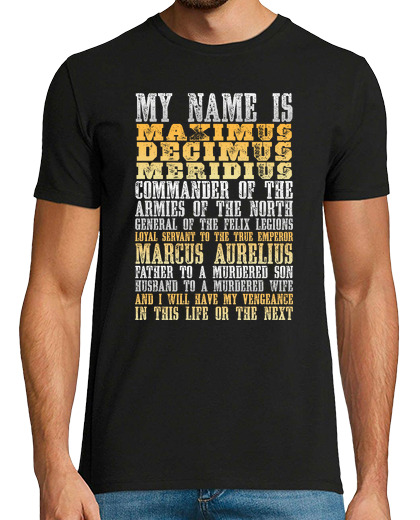 Image of Gladiator - My name is Maximus Decimus Meridius