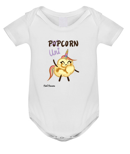 Body Bebé Mari Mawara - Palomita Unicornio Bebé laTostadora