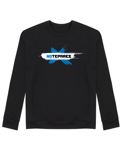 Sweat Unisexe vêtement de sport ntp avec logo pour couleurs foncées