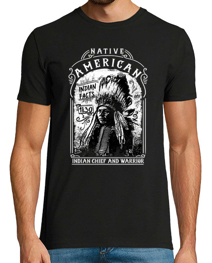 Image of retro t shirt native american indian vintage usa cowboys